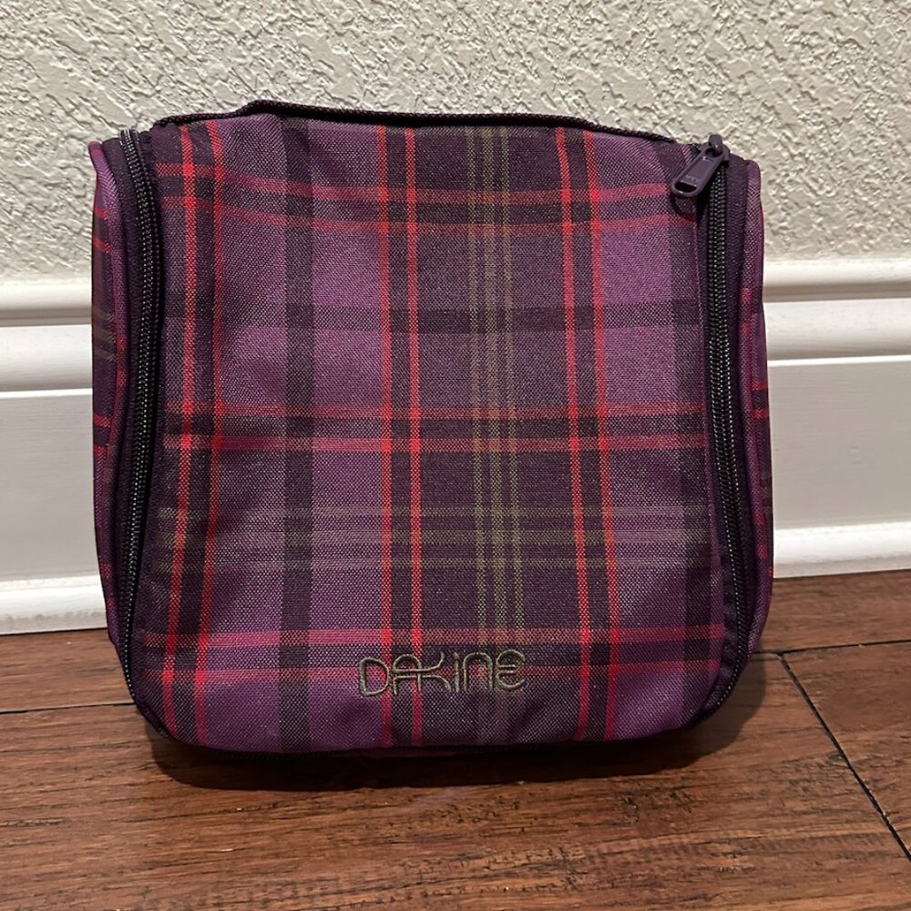 Dakine Purple Plaid Travel Bag Set - Picture 7 of 9